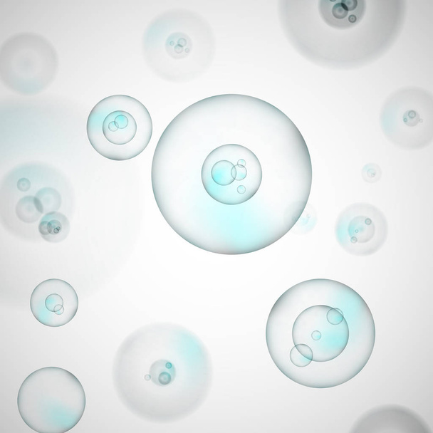 細胞科学の背景 - ベクター画像