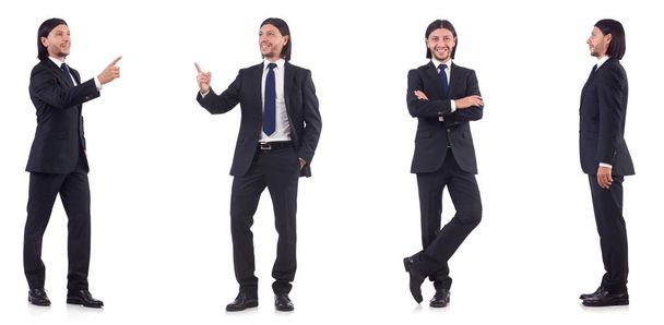 Young businessman isolated on the white background - Photo, Image