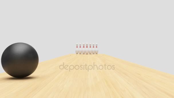 Goupilles de bowling avec canal Alpha
 - Séquence, vidéo