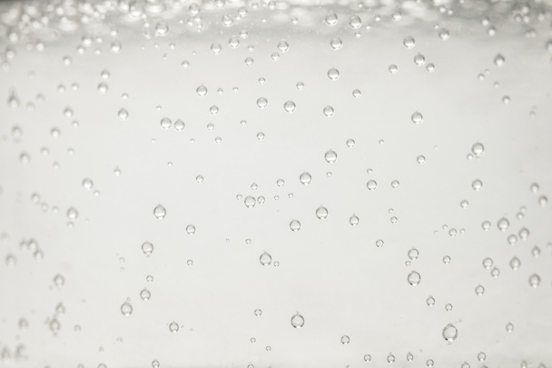 close up view of mineral water with bubbles - Photo, Image