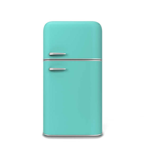 Retro kitchen fridge - Foto, afbeelding