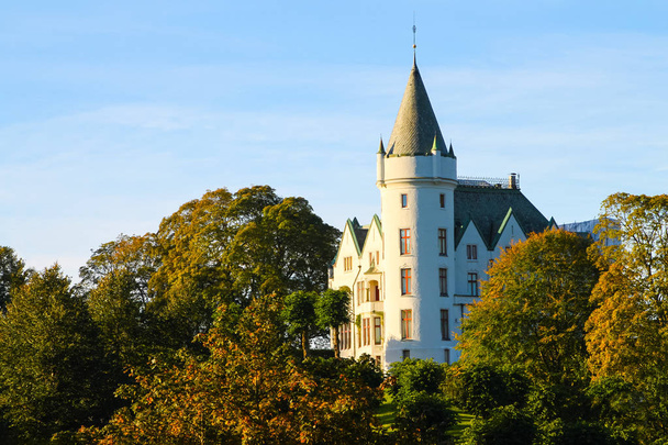 Gamlehaugen Palace, the Bergen residence of Norways royal family - Photo, Image