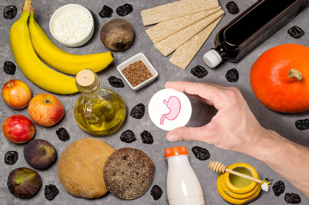 Potravinářské výrobky, které jsou užitečné pro žaludek  - Fotografie, Obrázek