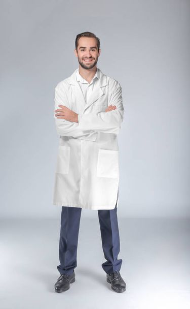 Handsome young pharmacist - 写真・画像