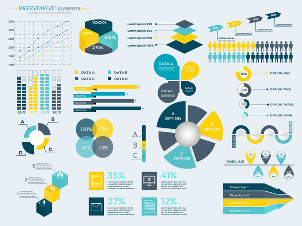 Obchodní infografická šablona  - Vektor, obrázek