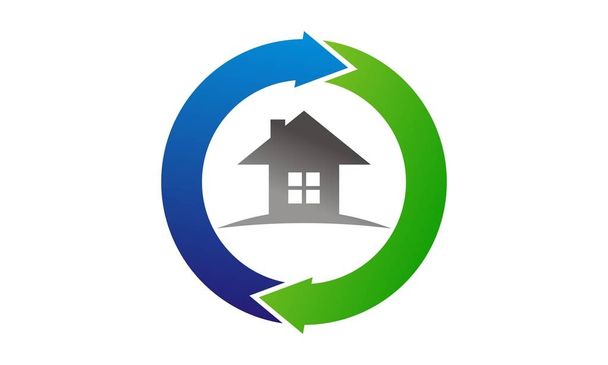 Home kopen verkopen oplossingen - Vector, afbeelding