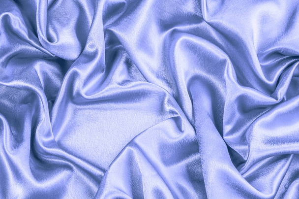 textura, textilie vyrobené z hedvábné tkaniny, kovové vlákno. kovové shee - Fotografie, Obrázek