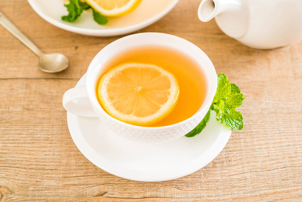 hot lemon tea - Foto, immagini