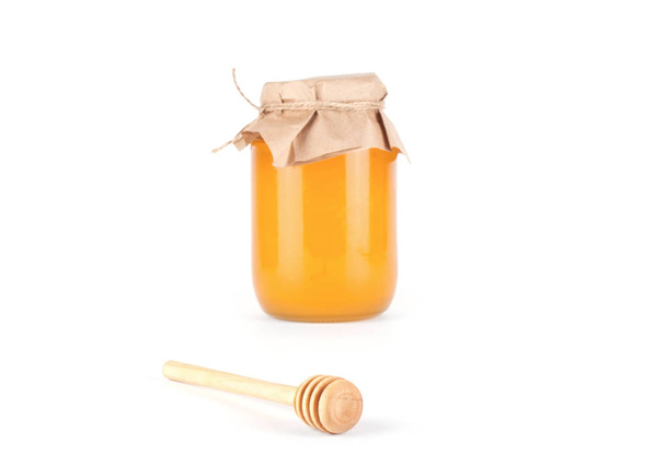 Honey in jar - Photo, Image