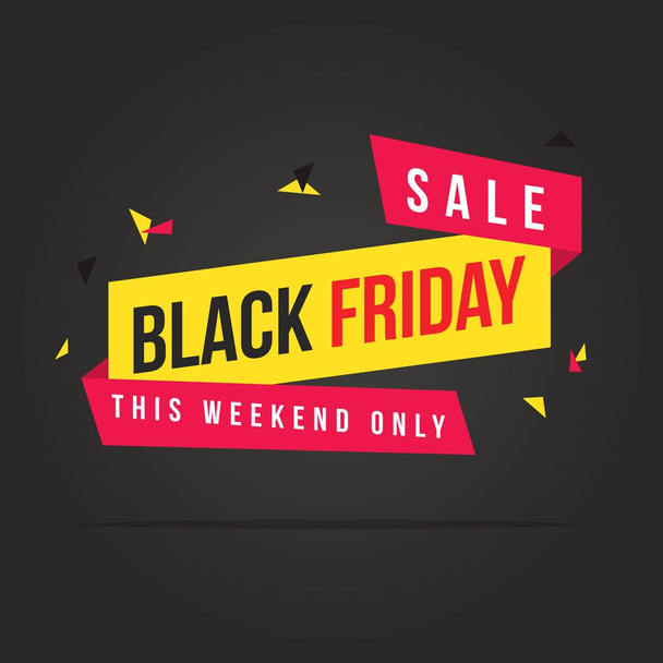 Black Friday sale theme background - Vector, Image