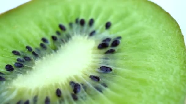 Sappige kiwi fruit draait - Video
