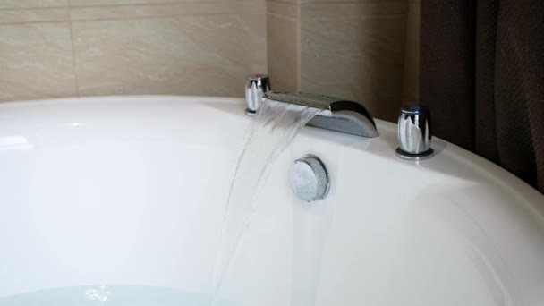 bathtub of hot tub water - Footage, Video
