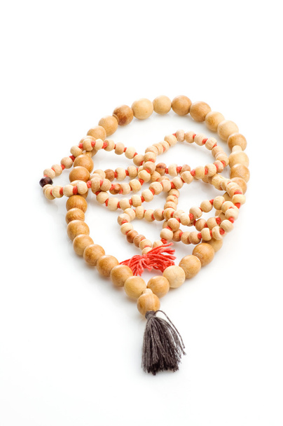 Wooden beads - Foto, Bild