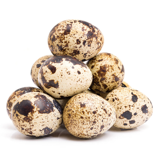 Group of quail egg close - Foto, Imagen