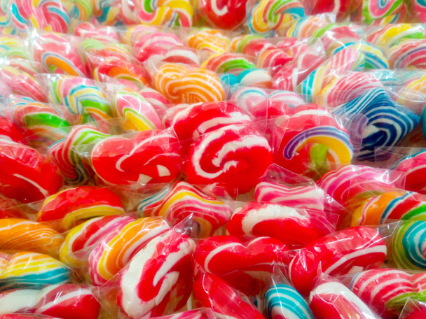 caramelo dulce lollipop - Foto, imagen