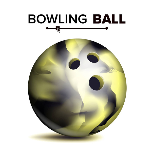 Vecteur de boules de bowling réaliste. Balle ronde classique. Symbole de jeu de sport. Illustration
 - Vecteur, image
