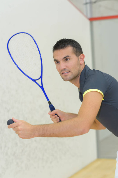closeup of professional tennis trainer - Фото, изображение