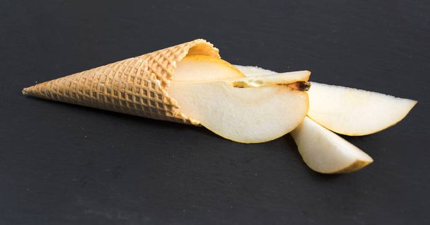pear アイス クリーム - 写真・画像