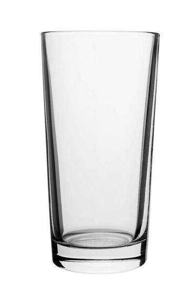 empty glass cup isolated on white background. For alcohol or cocktails - Fotografie, Obrázek