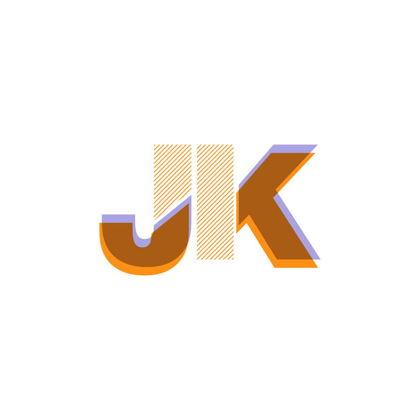 joint letters logo  - Wektor, obraz