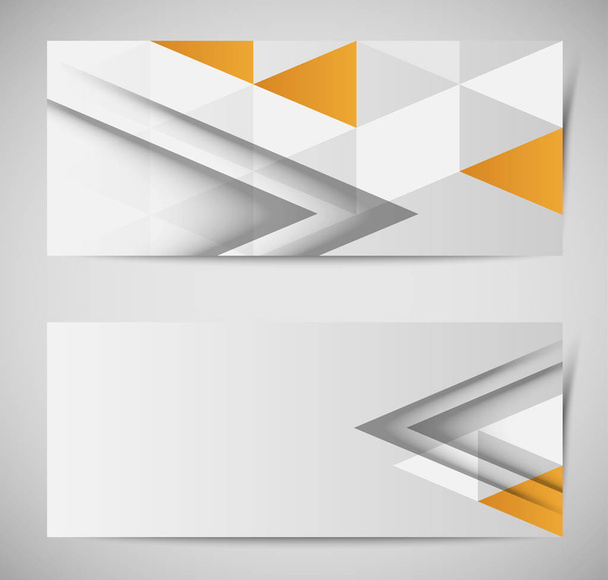 abstract modern banners - Vector, Image
