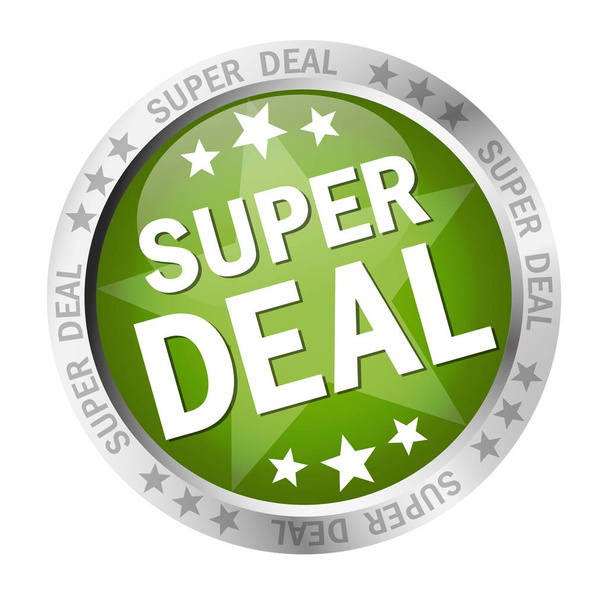 Tlačítko Super Deal - Vektor, obrázek
