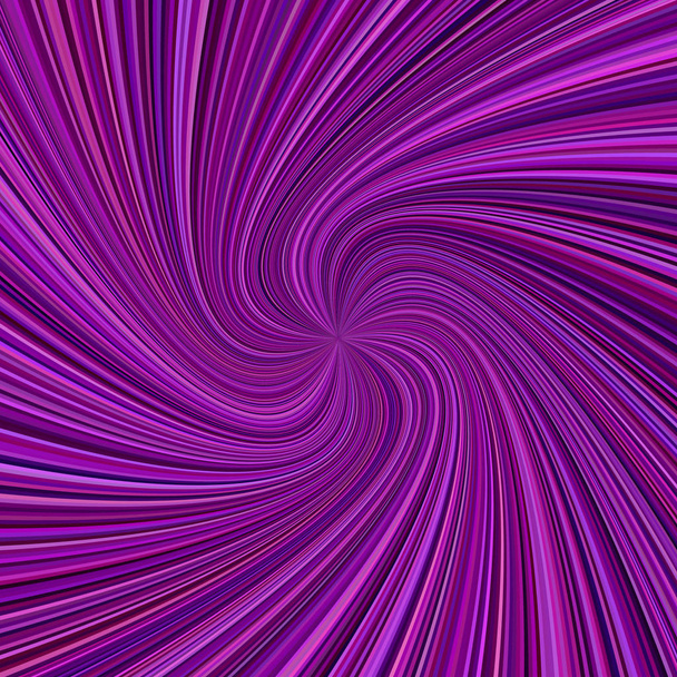 Abstract spiral ray background - vector illustration from swirling rays in color tones - Vector, Image