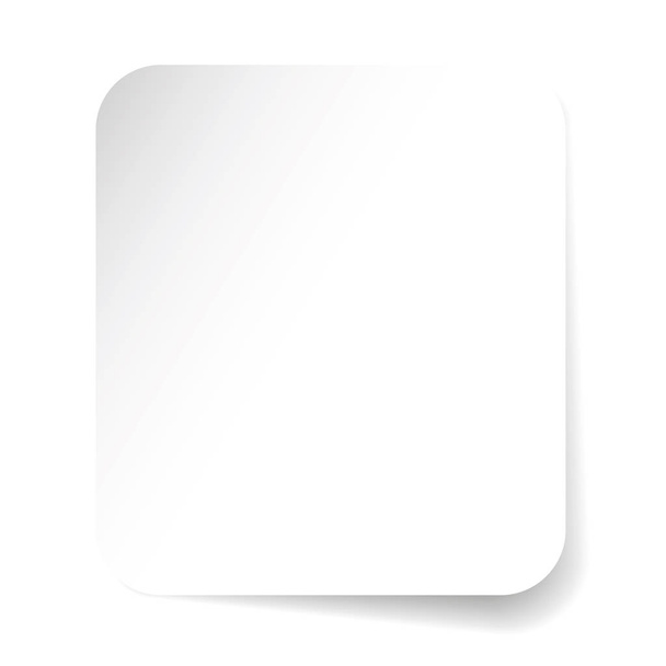 Empty label square sticker tag - Вектор,изображение