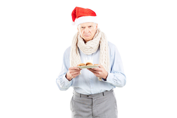 Christmas grandfather - Foto, Imagen