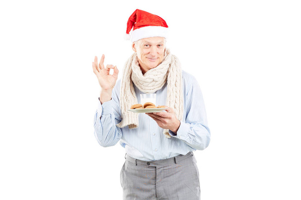 Christmas grandfather - Foto, Bild