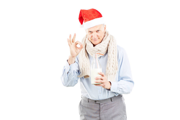 Christmas grandfather - Foto, immagini