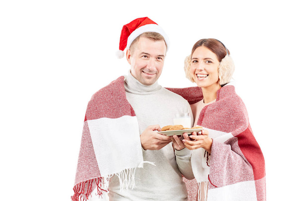 Christmas couple - Photo, image