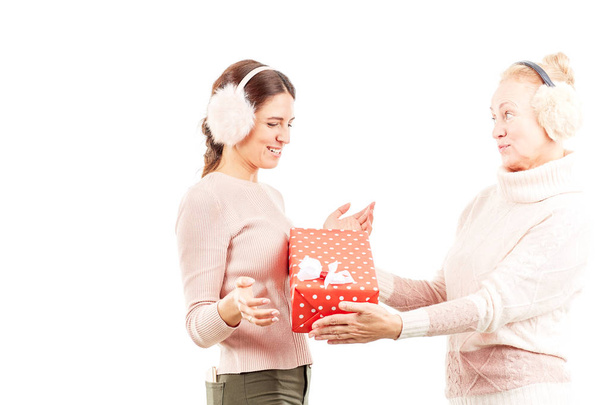 Exchanging Xmas gifts - Fotografie, Obrázek