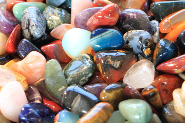 cor pedras preciosas coleção mineral
  - Foto, Imagem