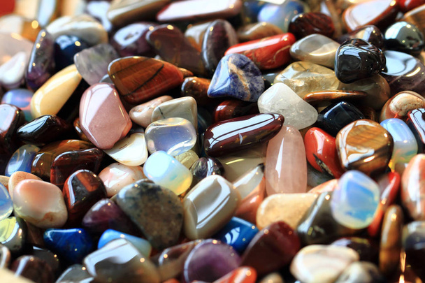 cor pedras preciosas coleção mineral
  - Foto, Imagem