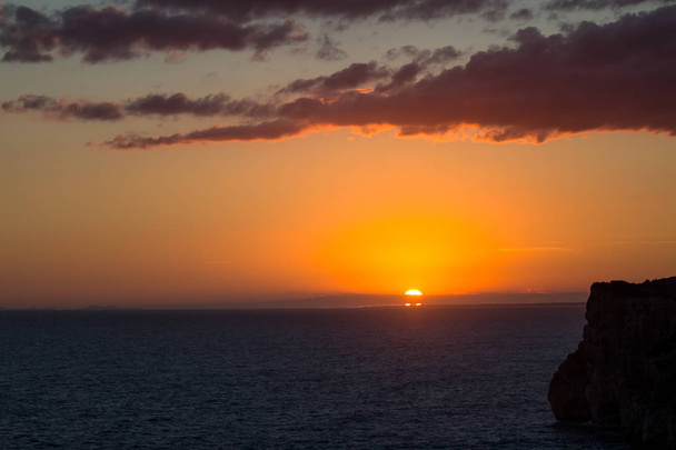 Sunset over sea - Foto, Imagen