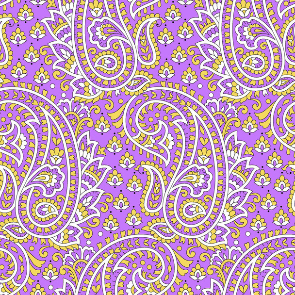 Paisley naadloze patroon ontwerp - Foto, afbeelding