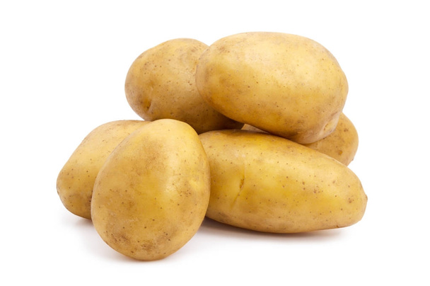 batatas isoladas sobre fundo branco - Foto, Imagem