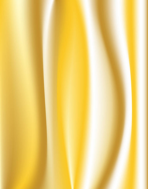 Fond doré en soie colorée. Illustration vectorielle
. - Vecteur, image