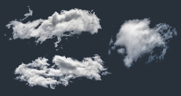 Ізольовані хмари на фоні
 - Фото, зображення