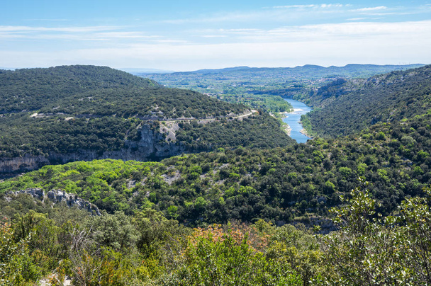 View of Ardeche Gorges - Фото, зображення
