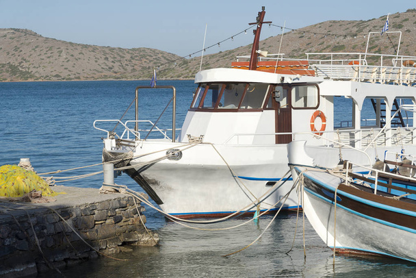 Boote in der Hafenstadt Chania. - Foto, Bild