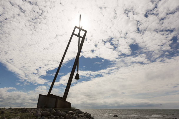 Memorial para as crianças perdidas em naufrágio de ferryboat Estónia
 - Foto, Imagem