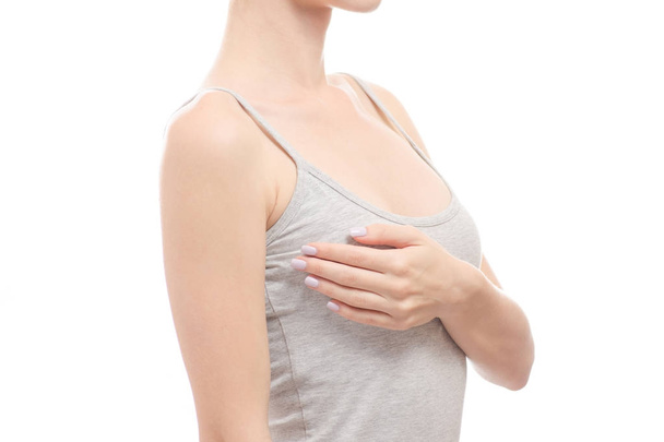 Female breast health breast specialist isolated - Foto, immagini