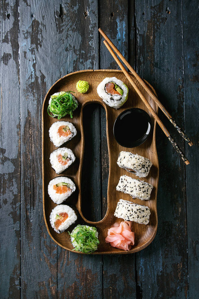 Sushi rolls set - Photo, Image