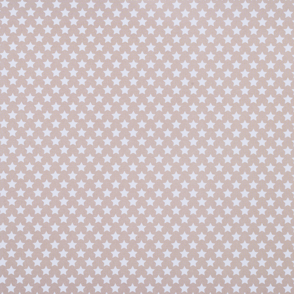 brown wrapper design with white stars  - Fotó, kép