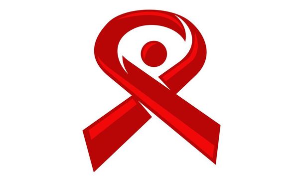 Всемирный день борьбы со СПИДом 1 декабря
 - Вектор,изображение