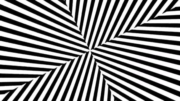 Абстрактні чорно-білі смуги. 3D візуалізація безшовної петлі
 - Кадри, відео