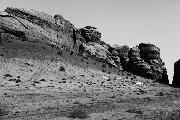 a sivatagi homok és a hegyi kaland cél - Fotó, kép