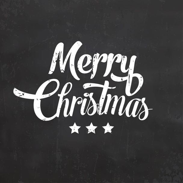 greeting Christmas card, vector, illustration  - Vettoriali, immagini